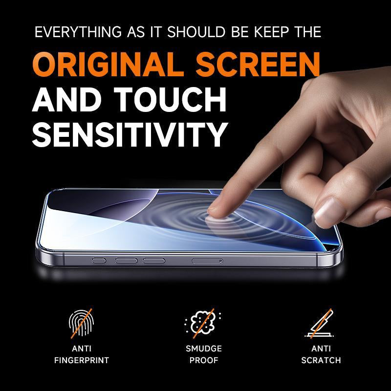 Magic John Privacy Tempered Glass Screen Protector for Iphone 16 Series/Samsung/Google, Shockproof Fingerprint Proof Phone Protective Film, Phone Accessories, Boyfriend Gift, Best Friend Gifts, Phone Screen Protectors