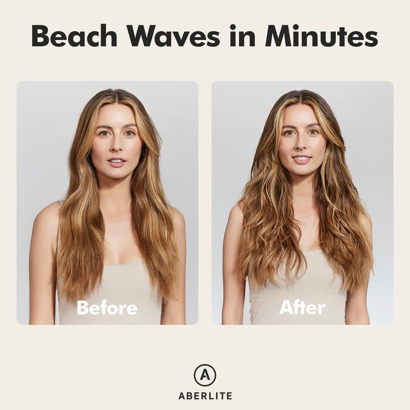 Aberlite Grit+Grace Sea Salt Spray for Men & Women Beach Look - Hair Texture Styling Product for Beach Waves - Curly & Wavy Hair Texture Spray