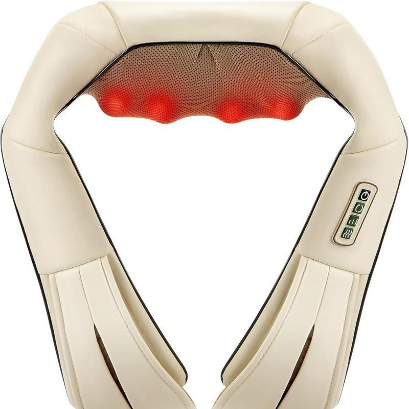 DAILYLIFE Shiatsu Neck and Back Massager, Electric Shoulder Massager, Car Neck Massage Pillow for Neck, Back, Shoulder, Foot, Leg Massage, Relieve Muscle Pain, Perfect Present for Man/Woman/Family